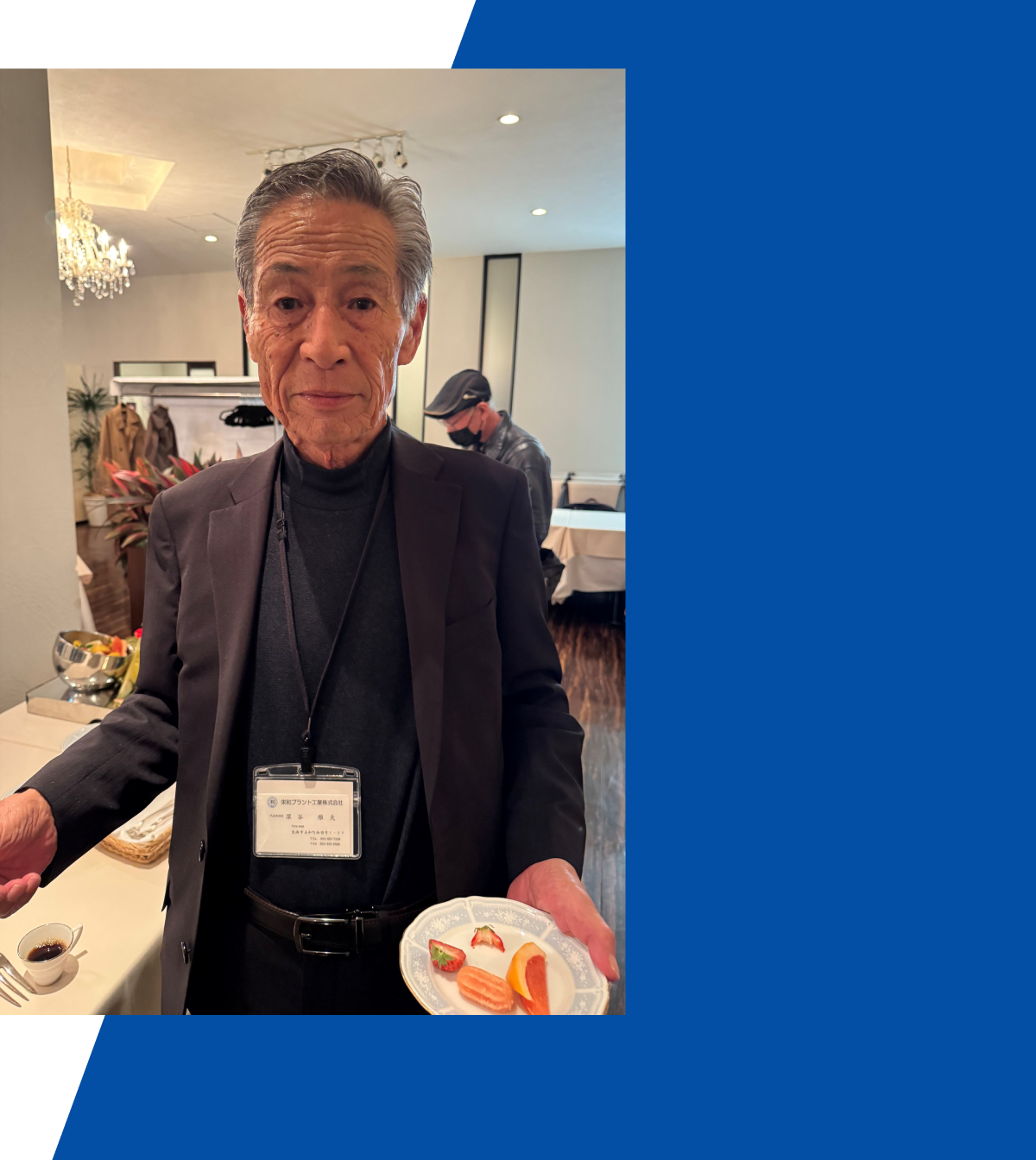 栄和プラント工業 代表取締役 深谷雅夫のポートレート写真